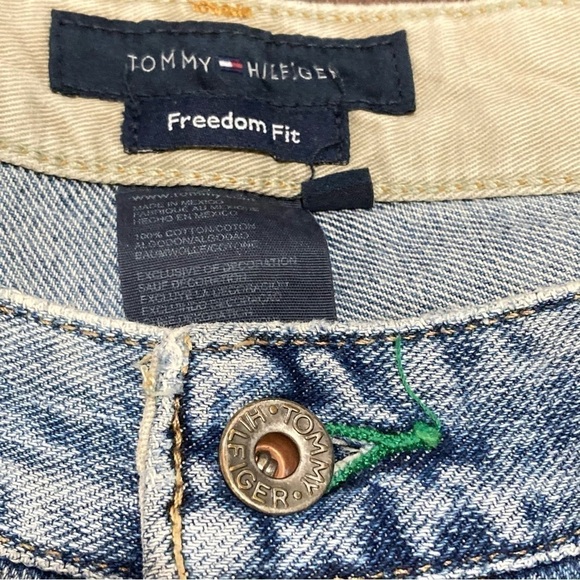 TOMMY HILFIGER JEANS “Freedom Fit” 34/32 vintage 90s Y2K fashion GuC - Picture 9 of 11